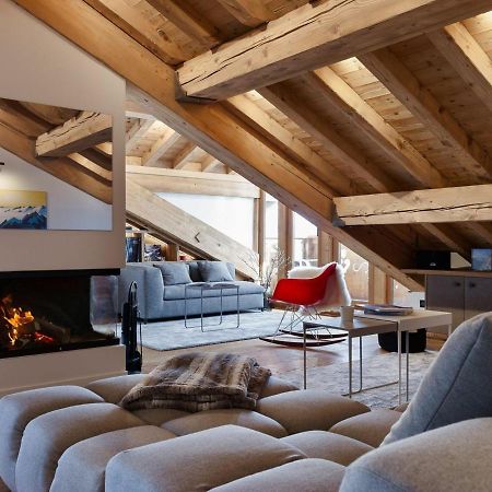 Appartement Contemporain Avec Sauna, Cheminee Et Parking Au Centre De Courchevel 1850 - Fr-1-564-35 Екстериор снимка